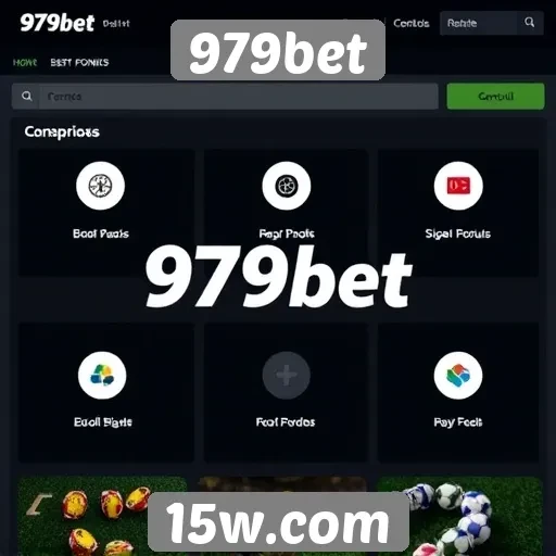 Principais recursos do site 979bet